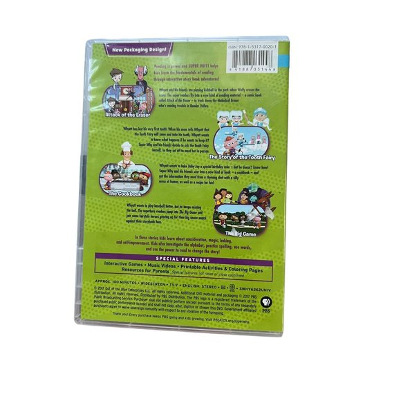 PBS Kids Super Why DVD Attack of the Eraser - Picture 2 of 2
